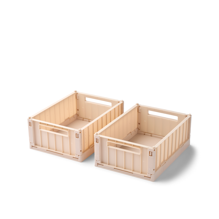 Liewood - Storage Box - Weston S - Set Of 2 - Apple Blossom