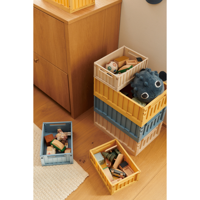 Liewood - Storage Box - Weston S - Set Of 2 - Apple Blossom - Lifestyle Cut 2