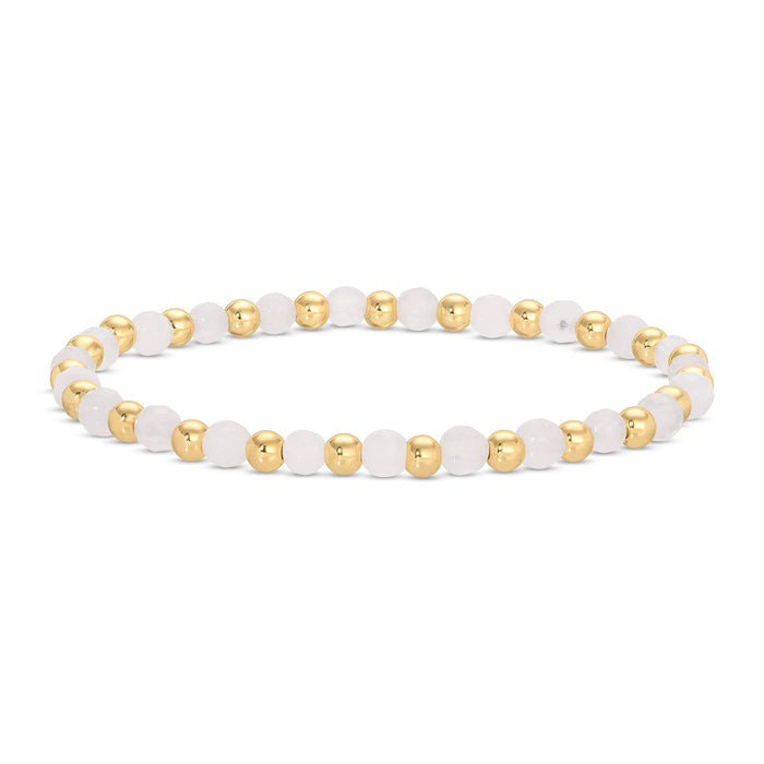 Stretch Stone & Bead Bracelet - Assorted