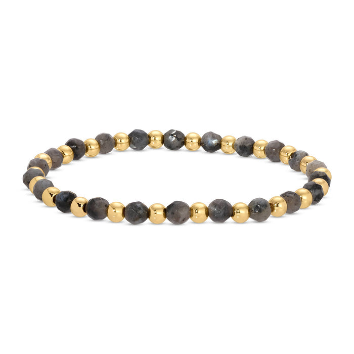 Stretch Stone & Bead Bracelet - Assorted