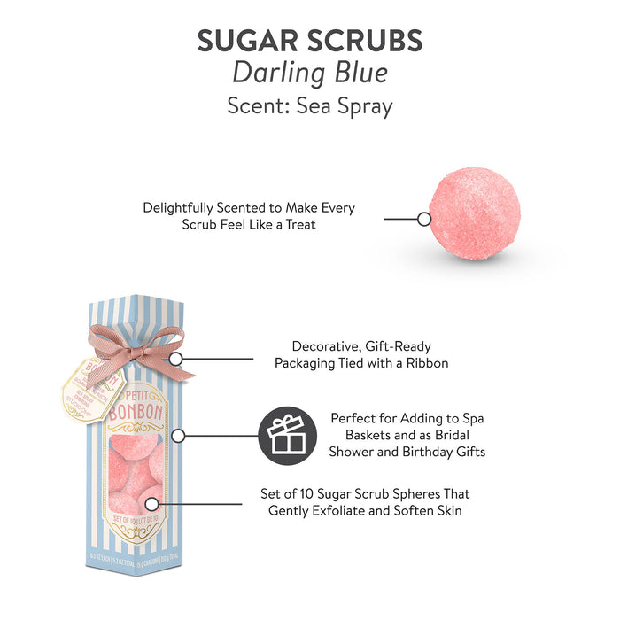 Studio Oh! Petit Bonbon Darling Blue Sugar Scrub