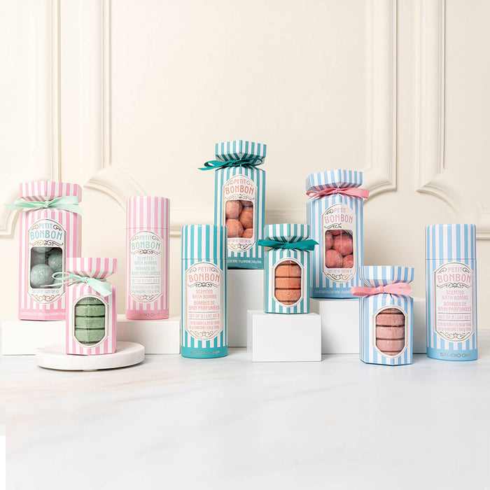 Studio Oh! Petit Bonbon Dreamy Teal Bath Bombs