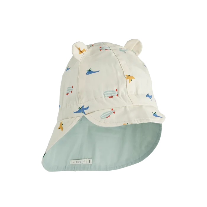 Liewood - Sun Hat - Aviator/Ecru