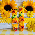 Sunshine Petals Print Silicone Band For Apple Watch