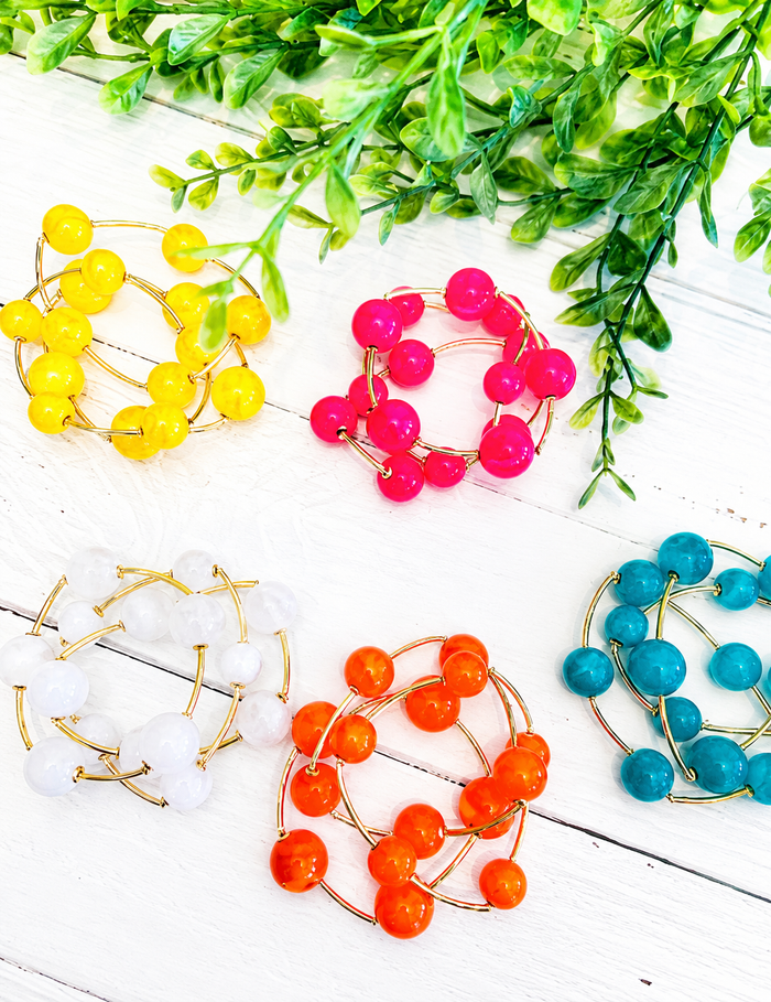 Sunshine Pop Stretch Bracelet Set