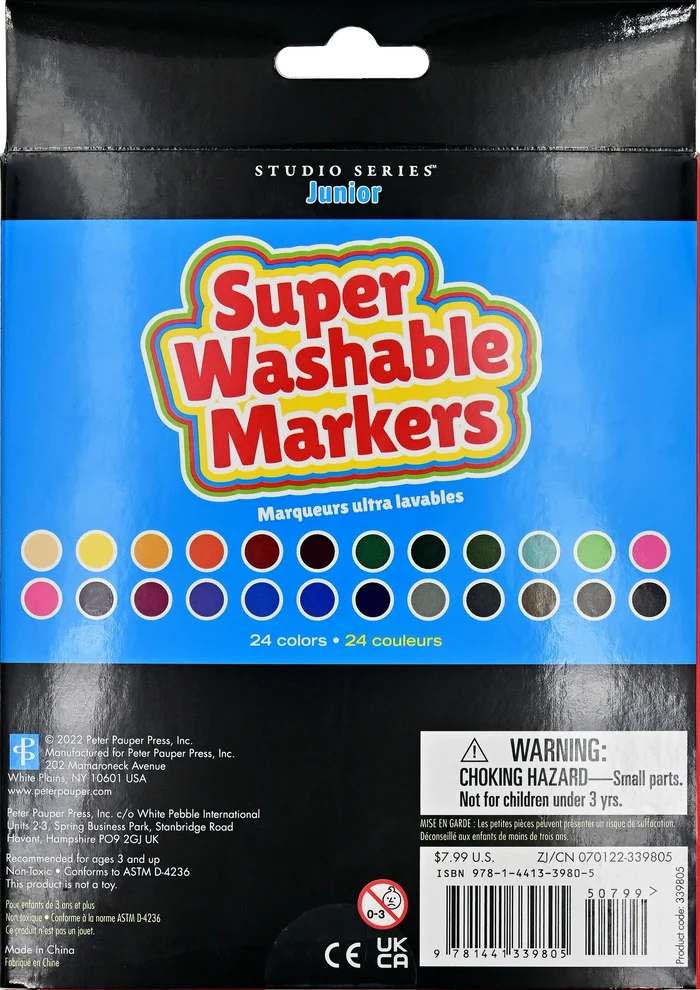 Super Washable Markers