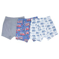 Sweet Bamboo Boy's Brief 3 pk.-Elephant/Steel Grey