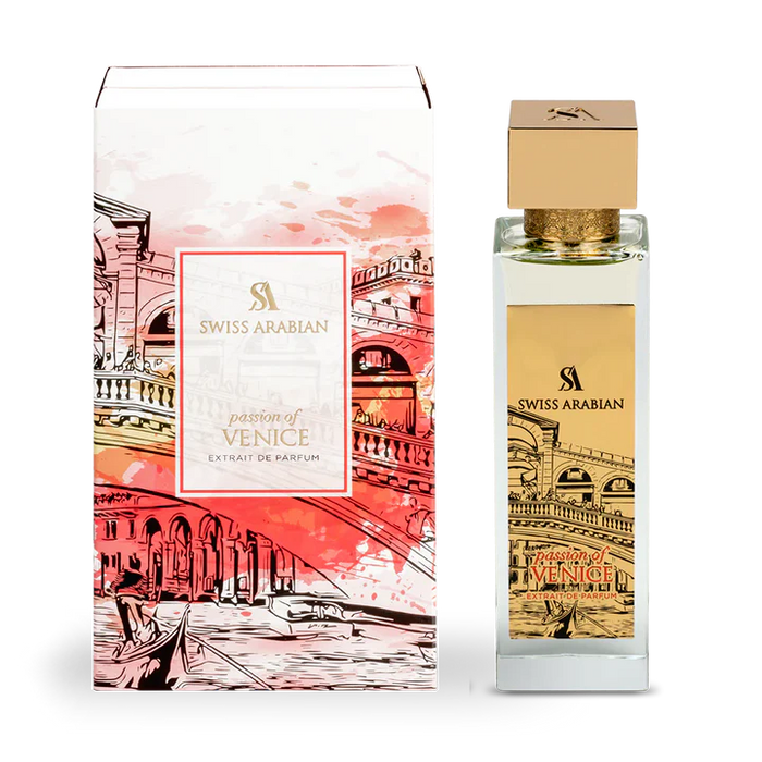 Swiss Arabian Passion Of Venice Eau De Parfum Unisex - 100 ML - bottle front view