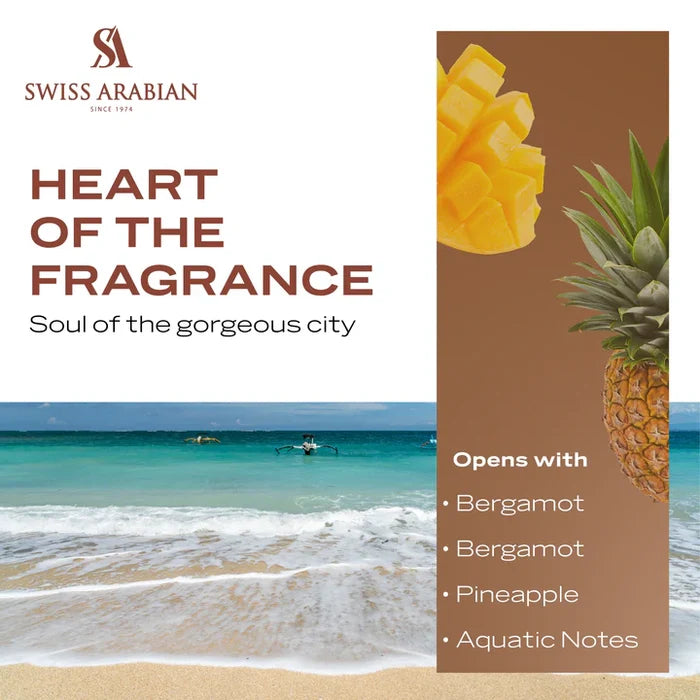 Swiss Arabian Soul Of Bali Eau De Parfum Unisex - 100 ML - detail view