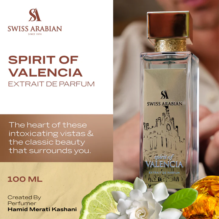 Swiss Arabian Spirit Of Valencia Extrait De Parfum Unisex - 100 ML - detail view