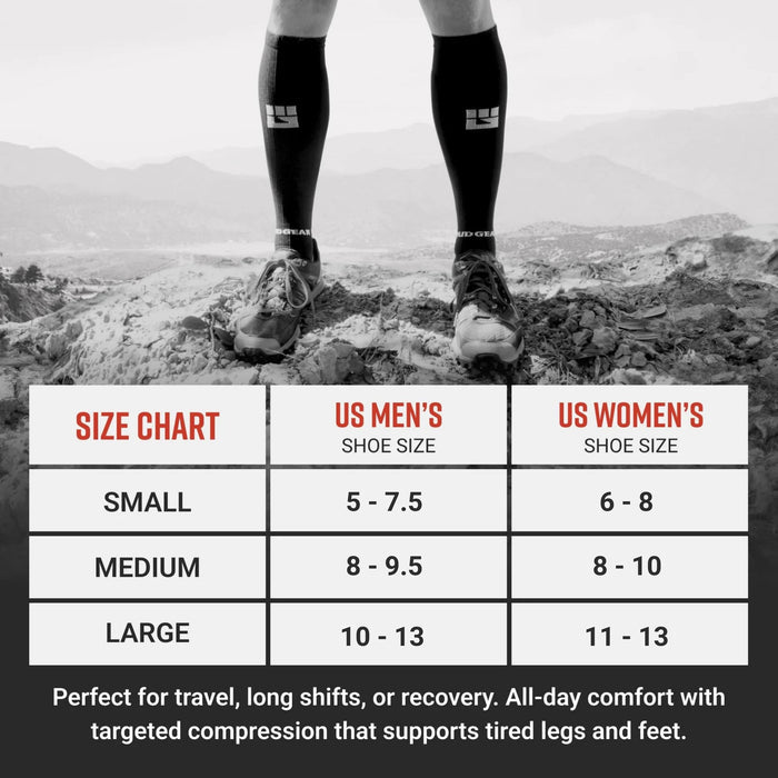Tall Compression Socks (Neon Yellow)