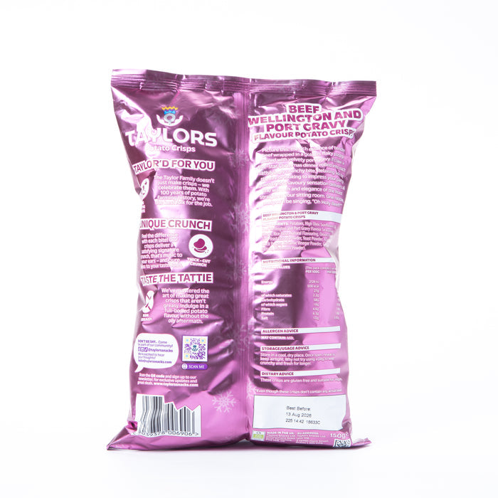 Taylors Beef Wellington and Port Gravy Potato Crisps 150g