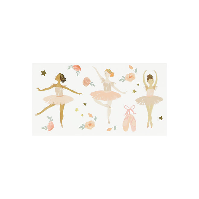 Meri Meri - Temporary Tattoo - Ballet - Pack Of 2