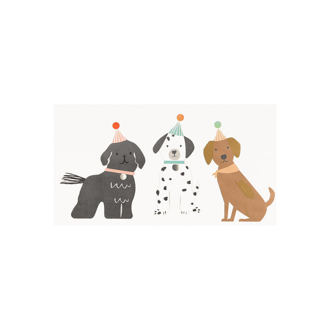 Meri Meri - Temporary Tattoo - Puppy - Pack Of 2