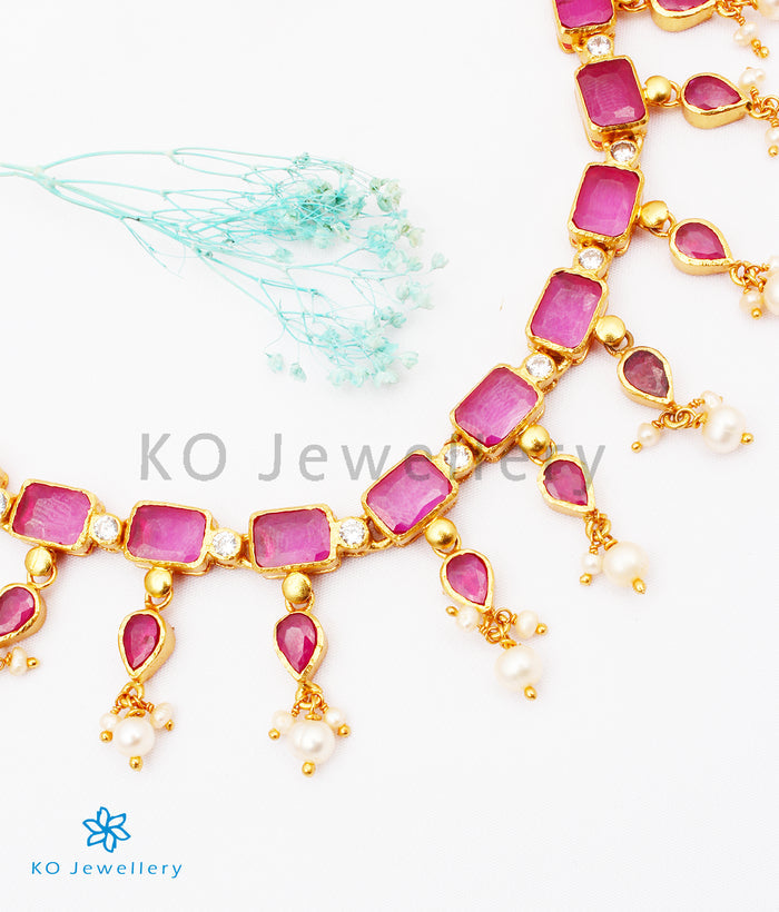 The Amaira Silver Kemp Necklace