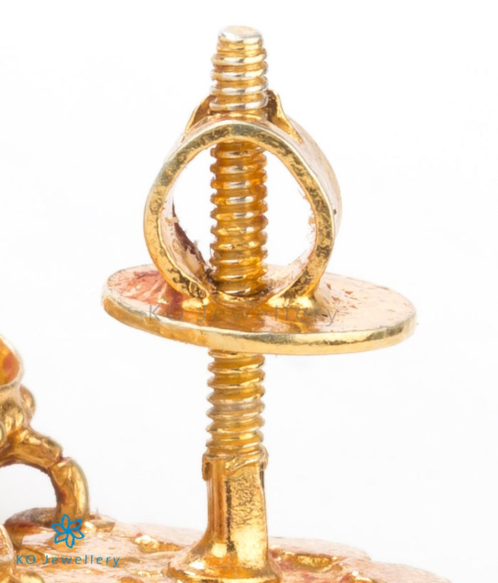 The Kiara Silver Peacock Jhumka