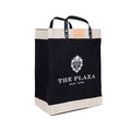The Plaza Hotel logo large market bag side view