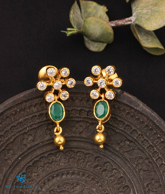 The Yajata Silver Necklace (Green)