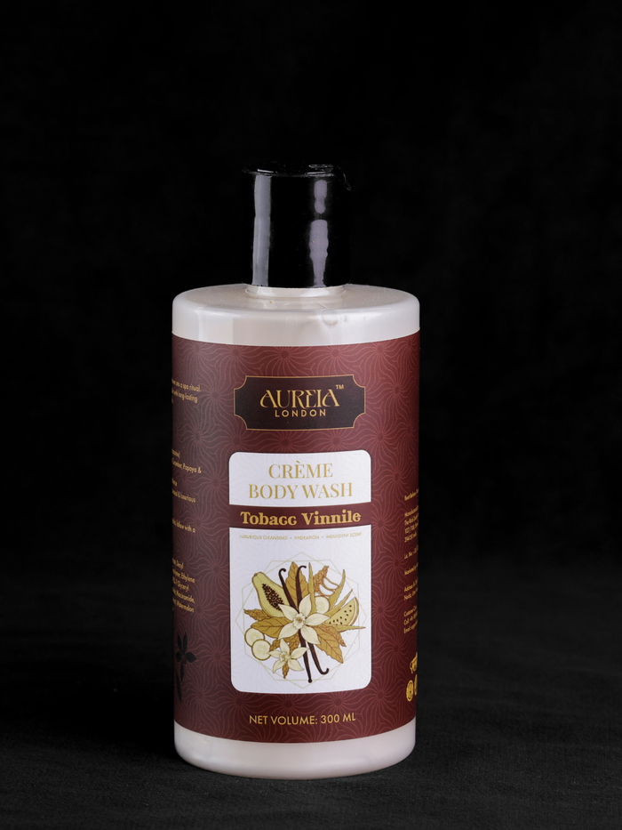 Tobacc Vinnile Crème Body Wash By Aureia London - 300ml Aureialondon