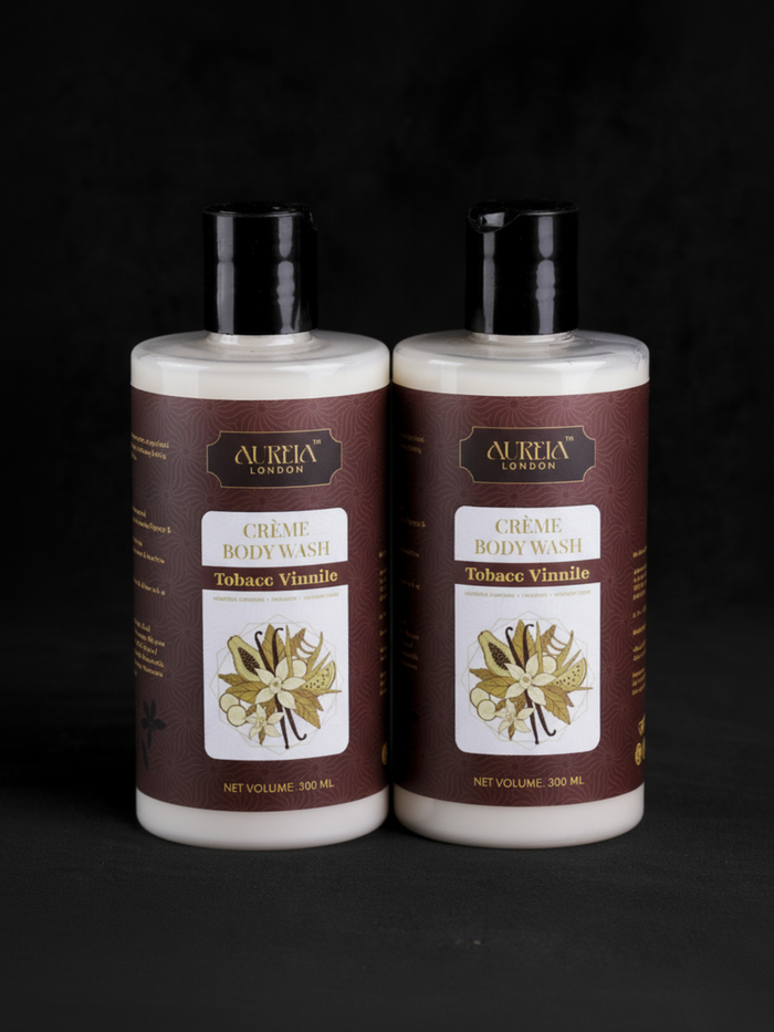 Tobacc Vinnile Crème Body Wash By Aureia London - 300ml Aureialondon