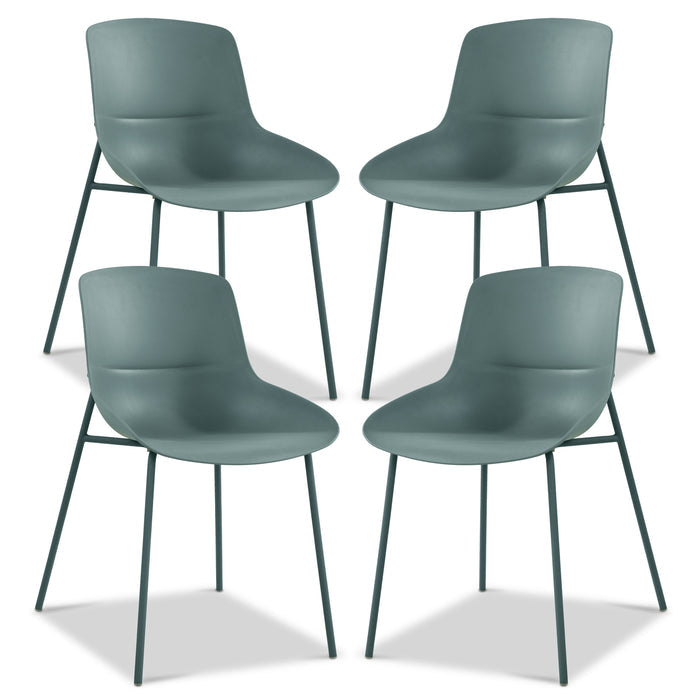 Tofino Dining Chair | Thyme Green | Set of 4