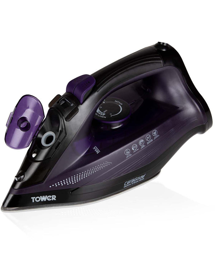 Tower Ceraglide Steam Iron - Image 3 - Country Collection