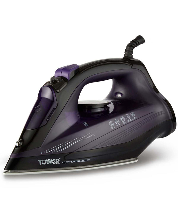 Tower Ceraglide Steam Iron - Image 4 - Country Collection