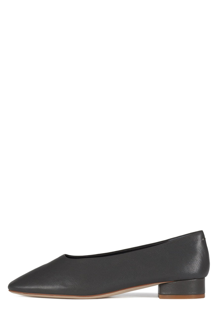 TRUSTEE Jeffrey Campbell Kitten Heels Grey