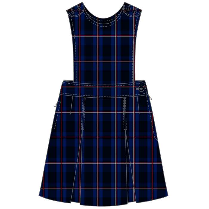 Tunic with Detachable Button off Bib