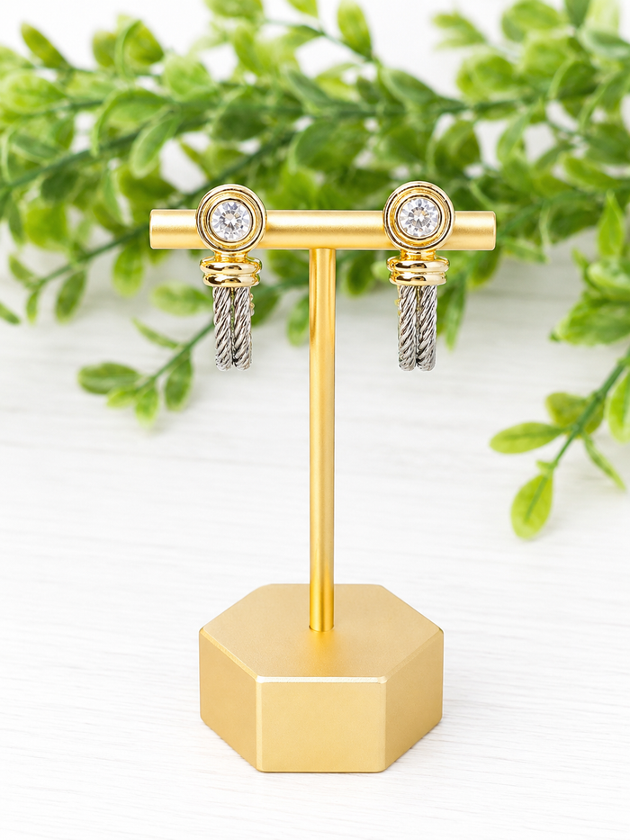 Twisted Elegance Earrings
