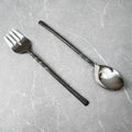 Twisted Handle Servers, Set of 2