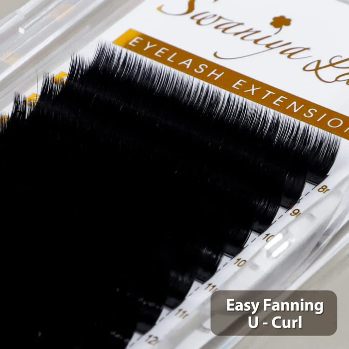 U Curl Easy Fanning Lashes | Volume & Mega Volume| Swaniya Lashes