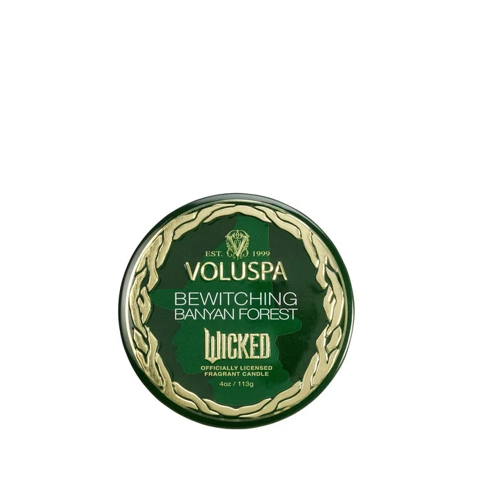 Voluspa - Wicked Bewitching Banyan Forest Mini Tin Candle