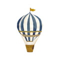 Wallsticker - Air Balloon - Large - Blue