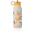 Liewood - Water Bottle - Falk - Around The World - Sandy