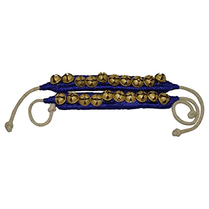 Whitewhale Handmade Indian Classical Ghungroo Dance Accessories Bharatnatyam, Kuchipudi, Odissi Ghungru For Dancer's Feet (10 bells + 10 bells)