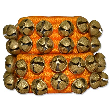 Whitewhale Handmade Indian Classical Ghungroo Dance Accessories Bharatnatyam, Kuchipudi, Odissi Ghungru For Dancer's Feet (20 bells + 20 bells)
