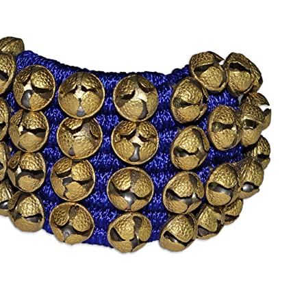 Whitewhale Handmade Indian Classical Ghungroo Dance Accessories Bharatnatyam, Kuchipudi, Odissi Ghungru For Dancer's Feet (40 bells + 40 bells)