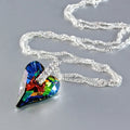 "Wild Heart" - Swarovski Crystal and Sterling Silver Necklace