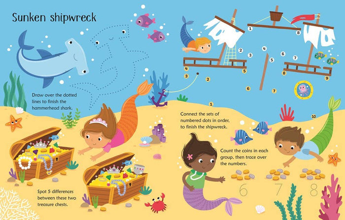 Wipe-Clean Mermaid