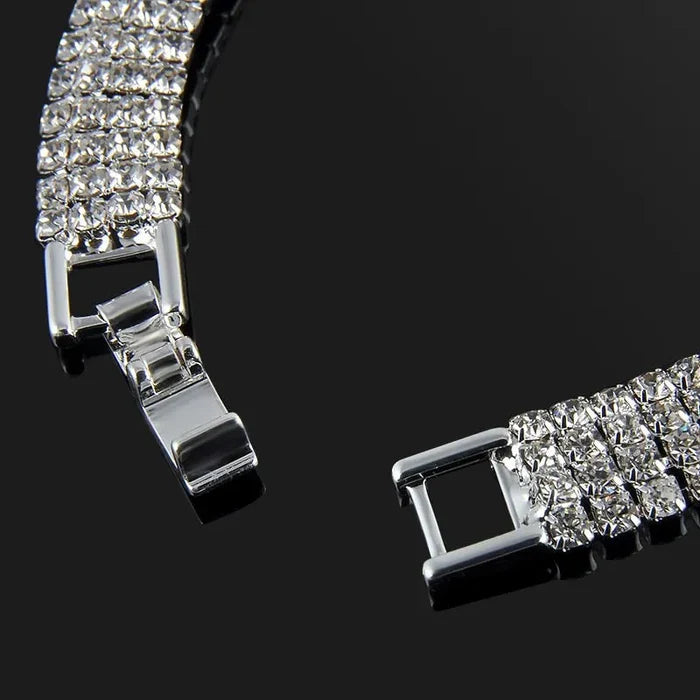 "Zelda" - Cubic Zirconia Bridal Bracelet